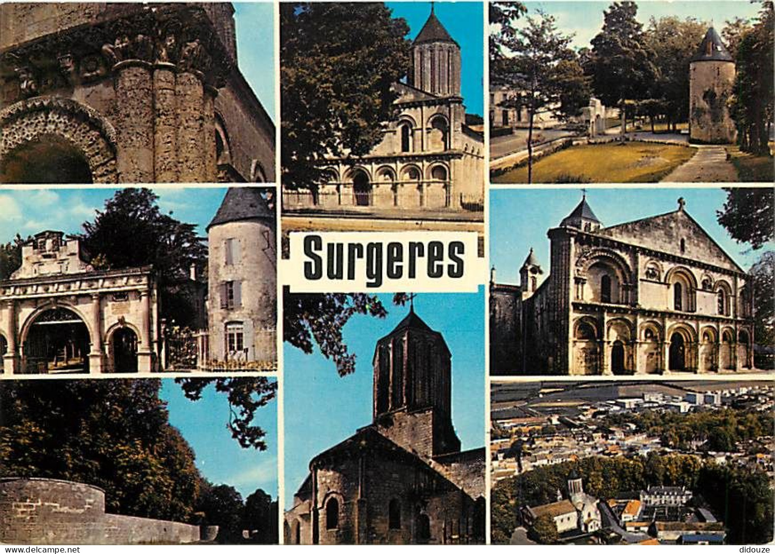 17 - Surgères - Multivues - Flamme Postale De Surgères - CPM - Voir Scans Recto-Verso - Surgères