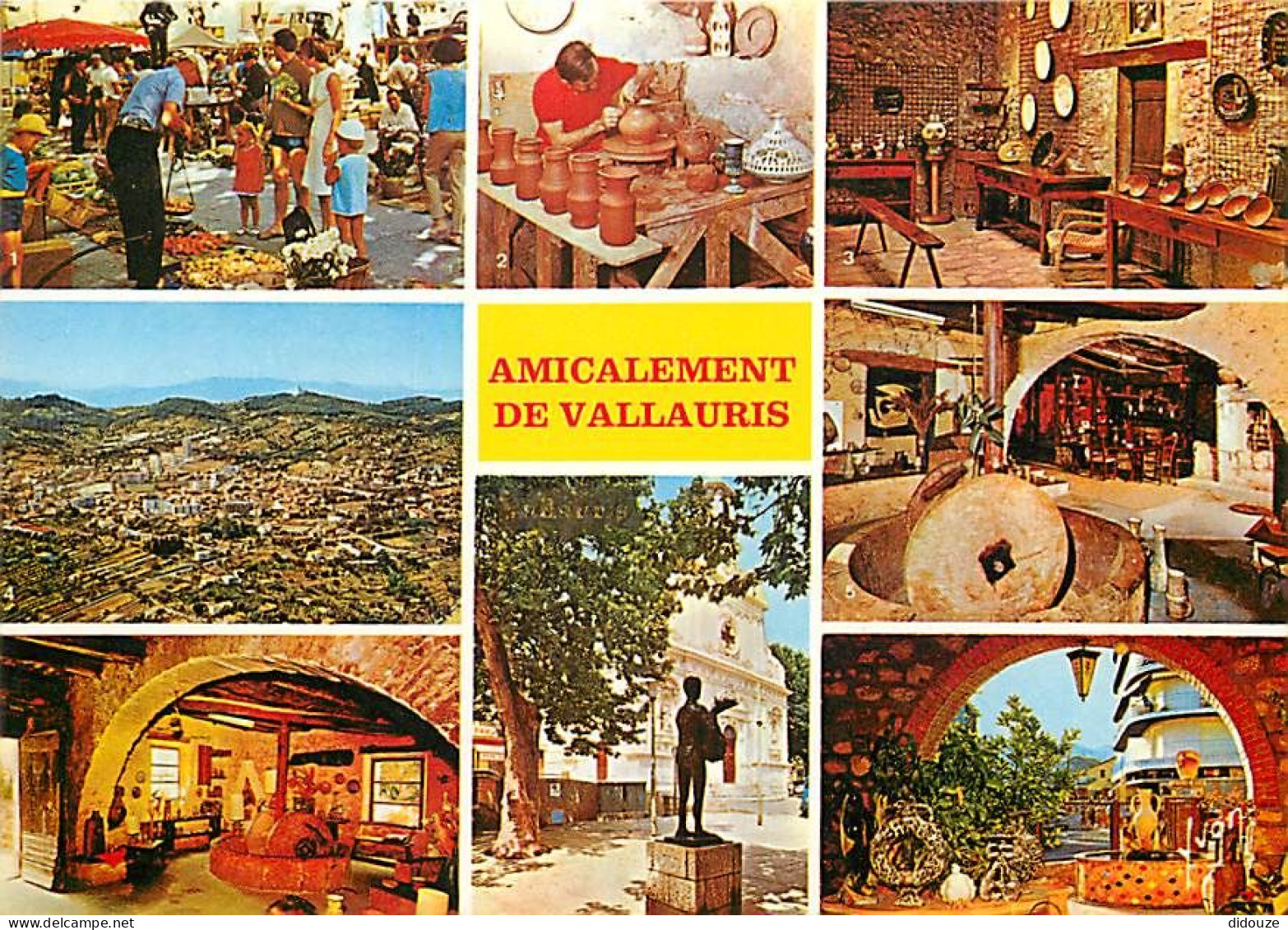 06 - Vallauris - Multivues - Poterie - Potier - Métiers - CPM - Carte Neuve - Voir Scans Recto-Verso - Vallauris