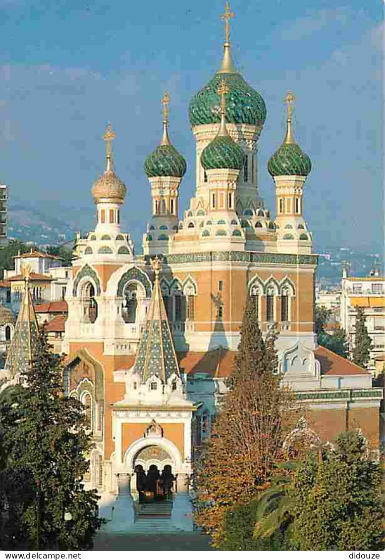 06 - Nice - Cathédrale Orthodoxe Russe - CPM - Voir Scans Recto-Verso - Monuments, édifices