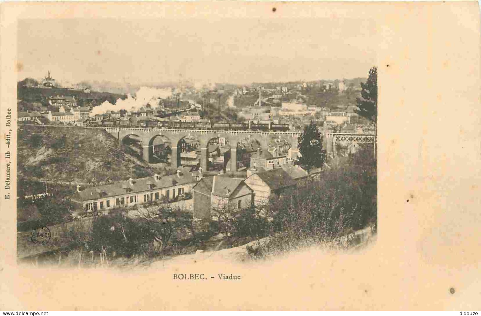 76 - Bolbec - Viaduc - Précurseur - CPA - Voir Scans Recto-Verso - Bolbec