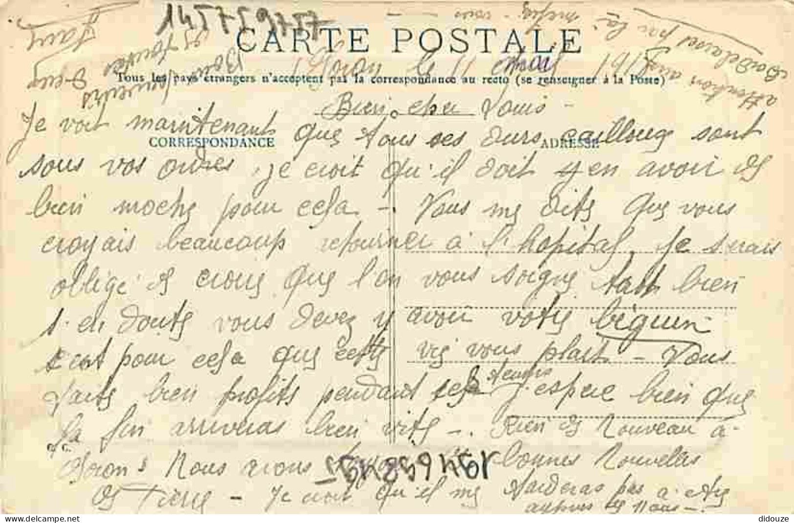 64 - Oloron Sainte Marie - Le Gave D'Aspe Et Vue De La Ville - Correspondance - CPA - Voir Scans Recto-Verso - Oloron Sainte Marie