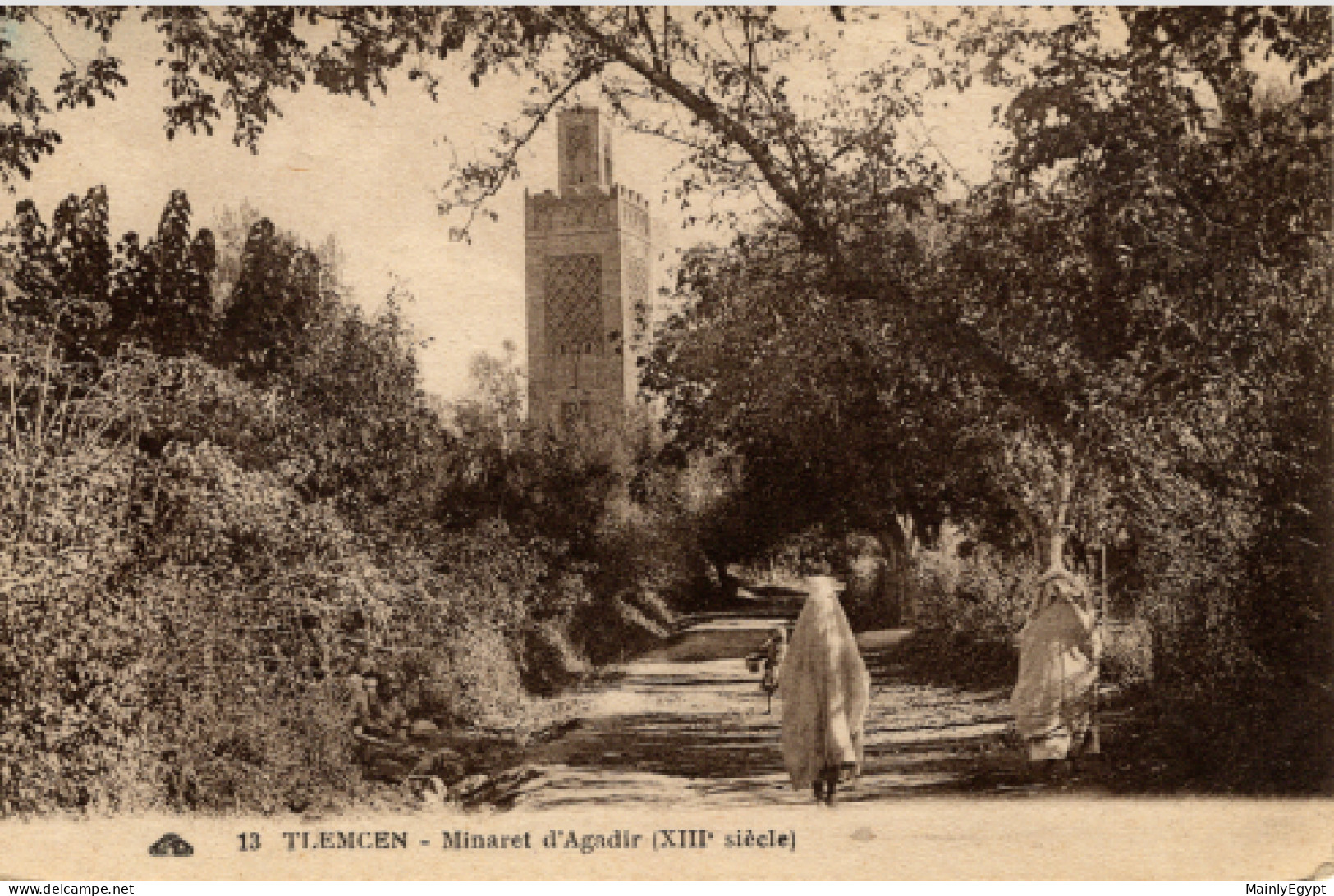 Algeria - Postcard - Tlemcen - Minaret Of Agadir  - PC45 - Kinder