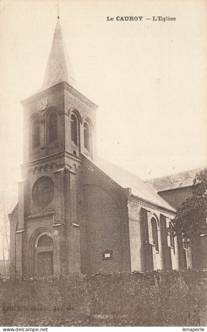 D6281 Le Cauroy L'église - Aire Sur La Lys