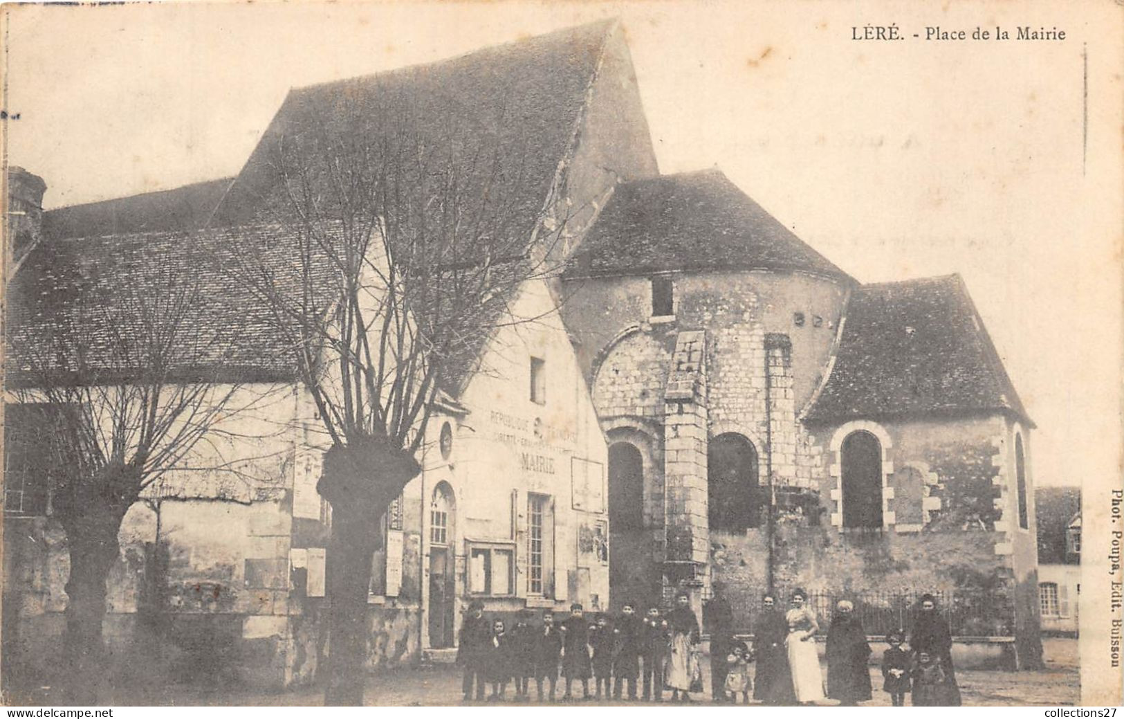 18-LERE- PLACE DE LA MAIRIE - Lere