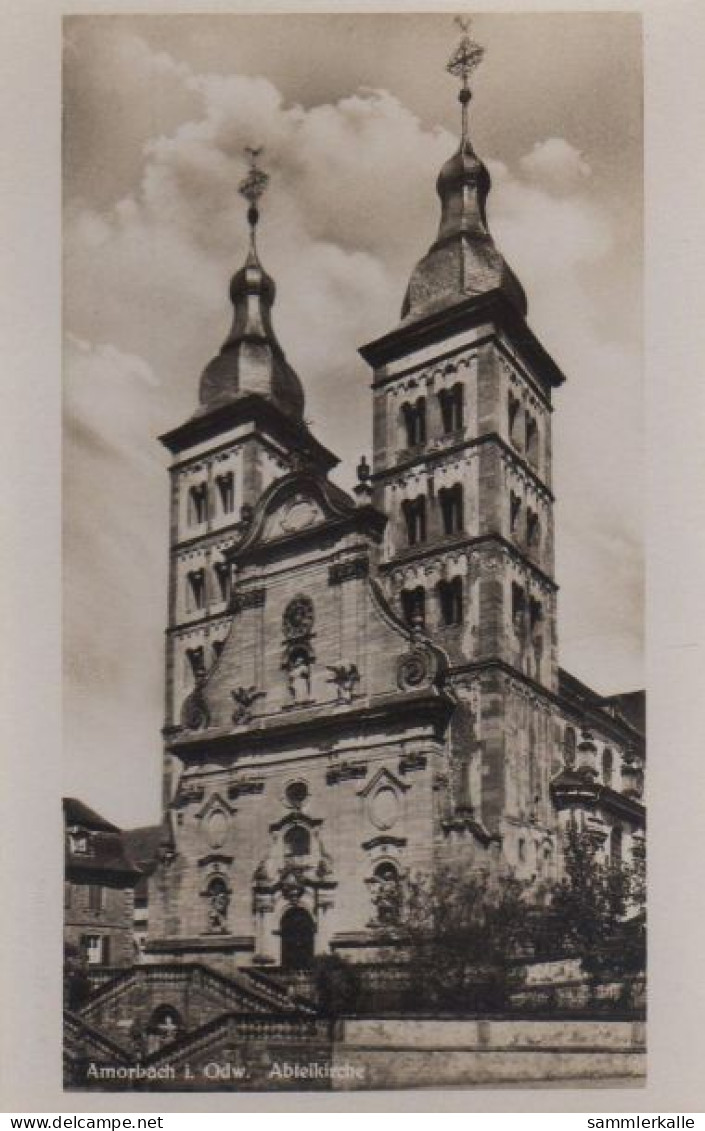 32449 - Amorbach - Abteikirche - Ca. 1950 - Amorbach