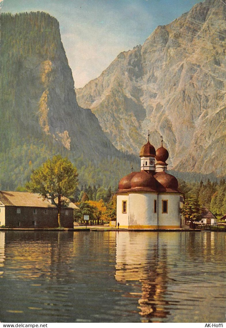 Berchtesgaden - Könihssee Mit St. Bartholomä Und Watzmann - Berchtesgaden