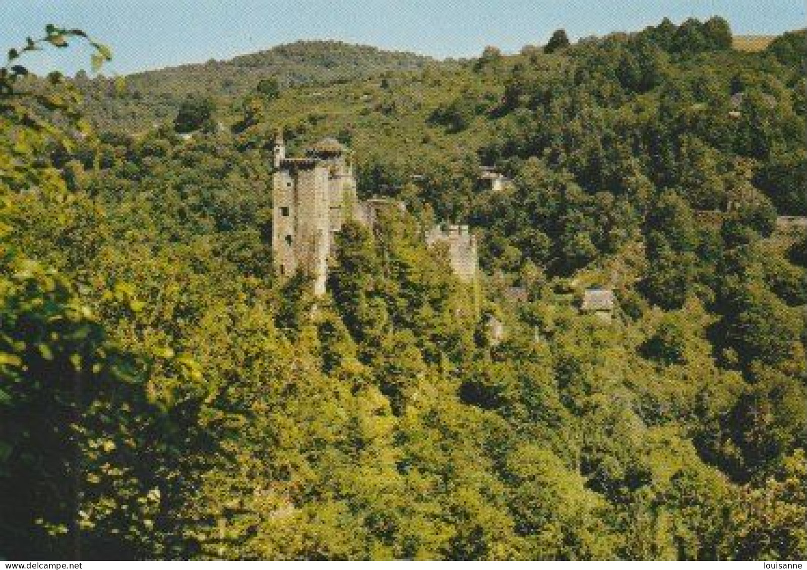 RUINES  DE  MERLE  ,CITÉ  FÉODALE  (  19 )   C  P  M   ( 24 / 4 / 75  ) - Châteaux