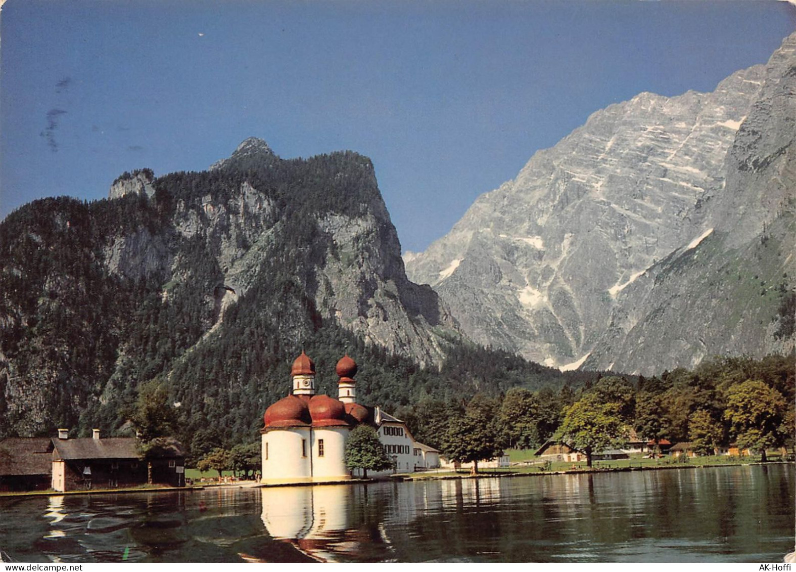 Berchtesgaden - Könihssee Mit St. Bartholomä Und Watzmann - Berchtesgaden