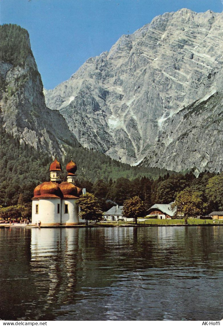 Berchtesgaden - Könihssee Mit St. Bartholomä Und Watzmann - Berchtesgaden