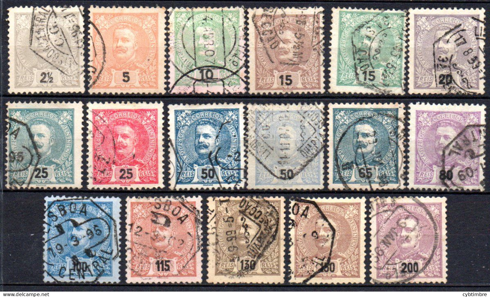 Portugal: Yvert N° 124/143; 17 Valeurs, Cote 47.25€ - Used Stamps