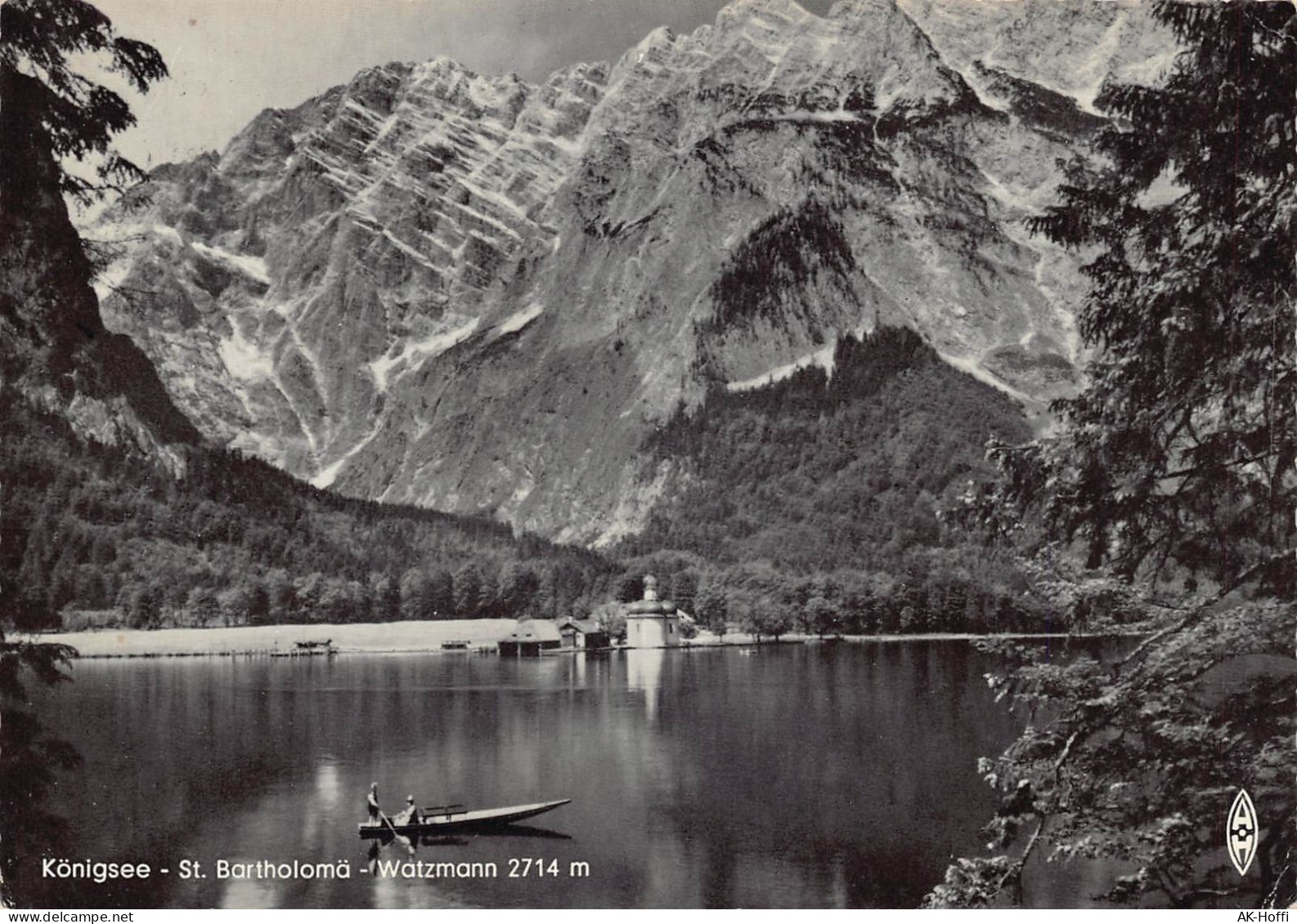 Berchtesgaden - Könihssee Mit St. Bartholomä Und Watzmann - Berchtesgaden