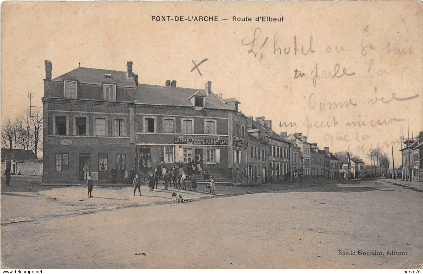 PONT DE L'ARCHE - Route D'Elbeuf - Pont-de-l'Arche
