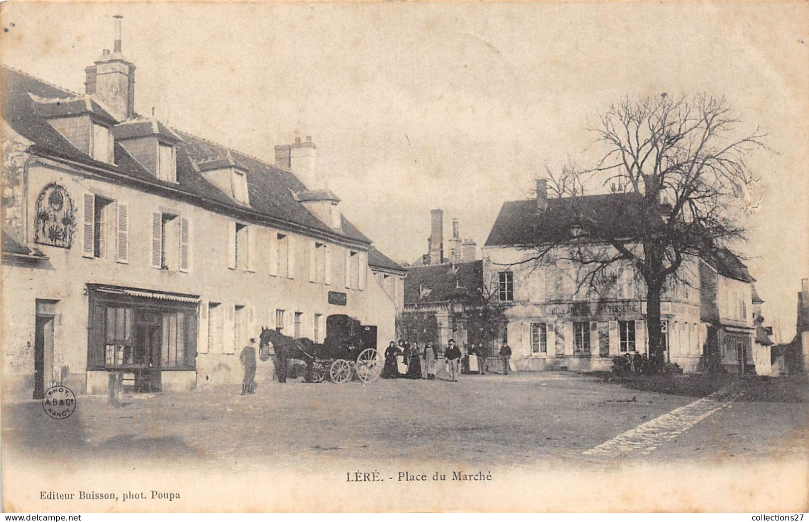 18-LERE- PLACE DU MARCHE - Lere