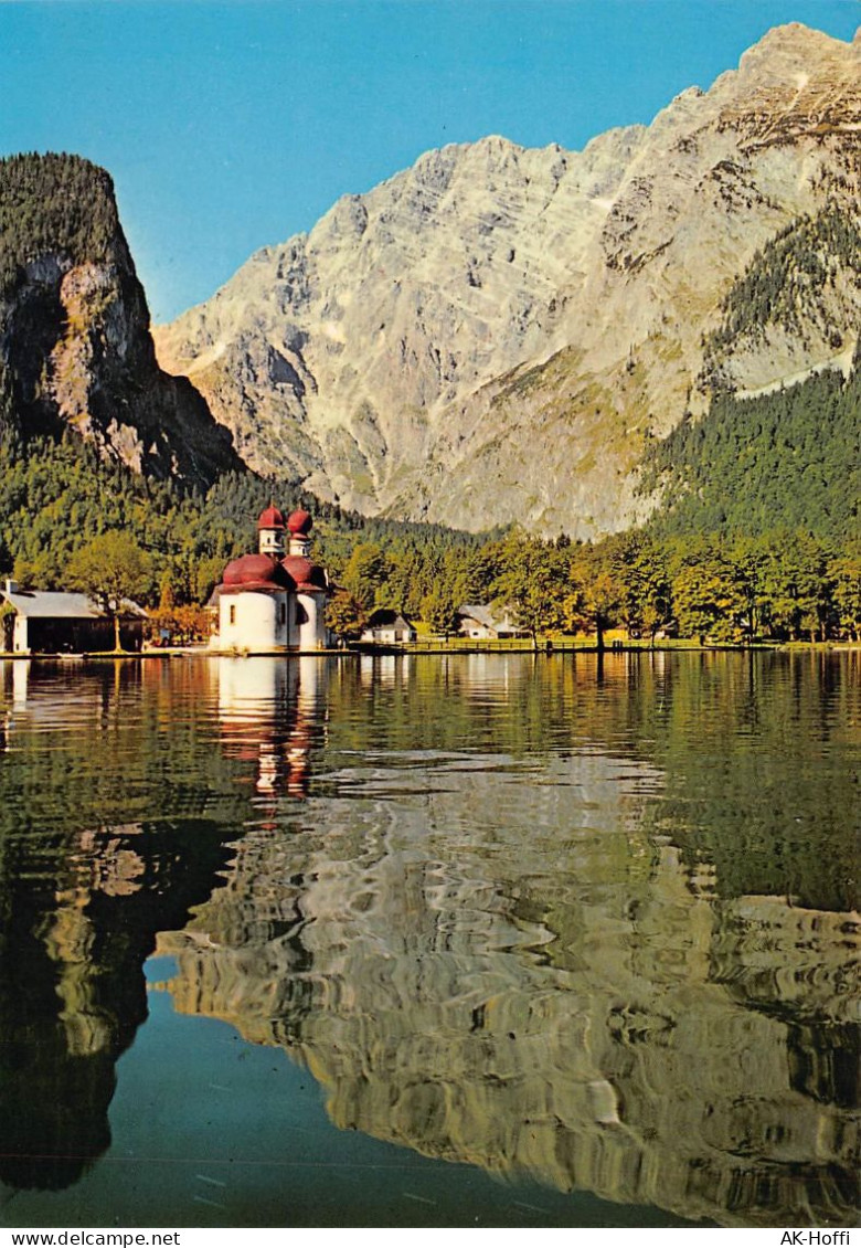 Berchtesgaden - Könihssee Mit St. Bartholomä Und Watzmann - Berchtesgaden