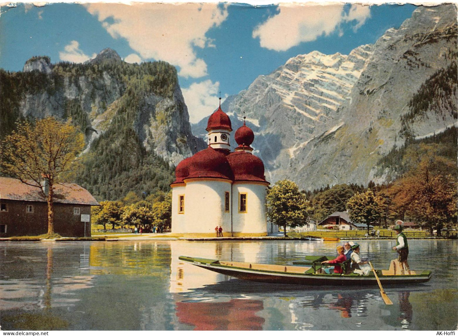 Berchtesgaden - Könihssee Mit St. Bartholomä Und Watzmann - Berchtesgaden