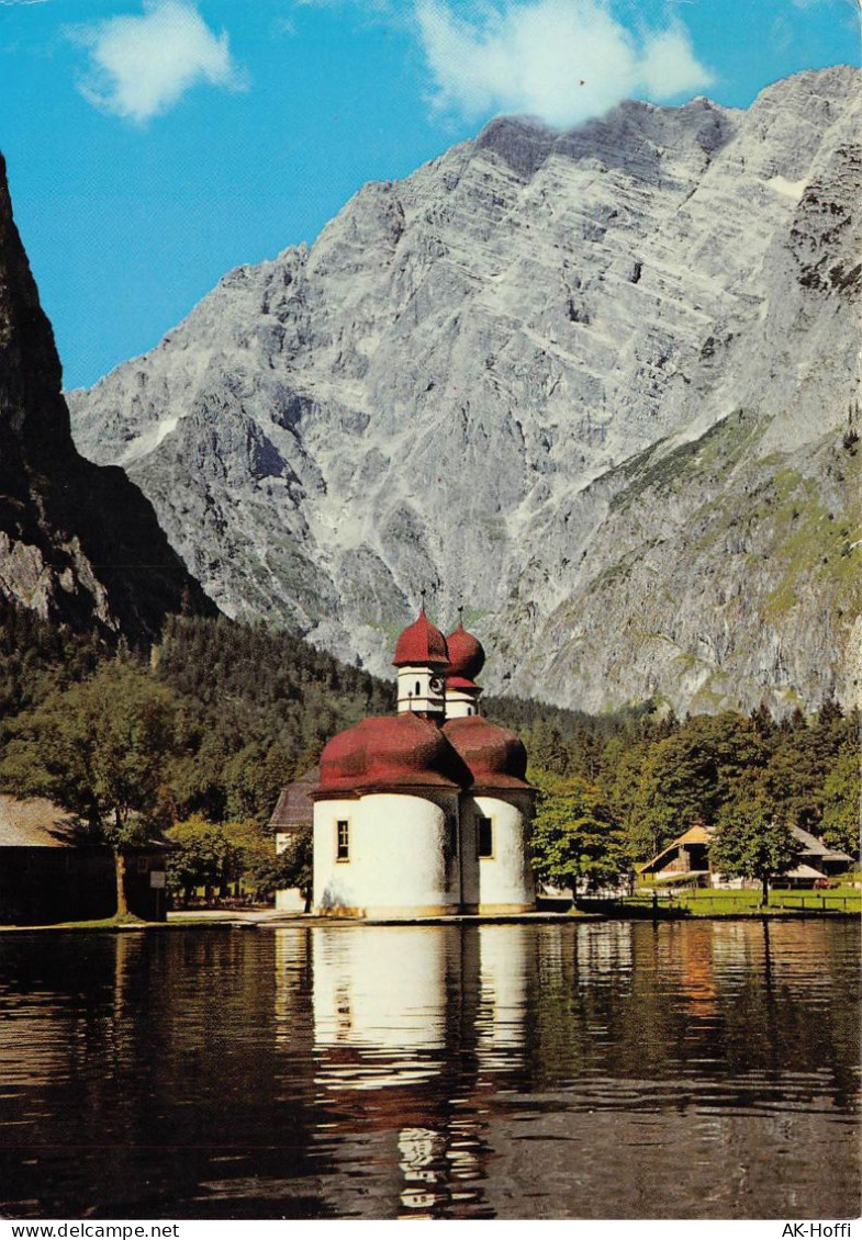 Berchtesgaden - Könihssee Mit St. Bartholomä Und Watzmann - Berchtesgaden