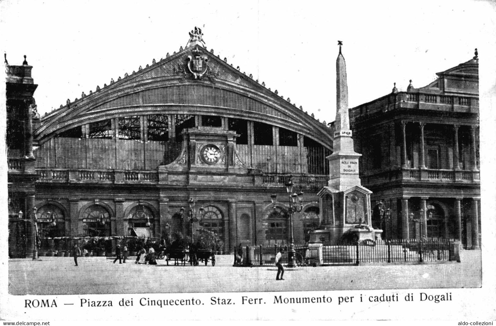 Roma  Stazione Termini Piazza Dei Cinquecento FP V536 - Autres Monuments, édifices