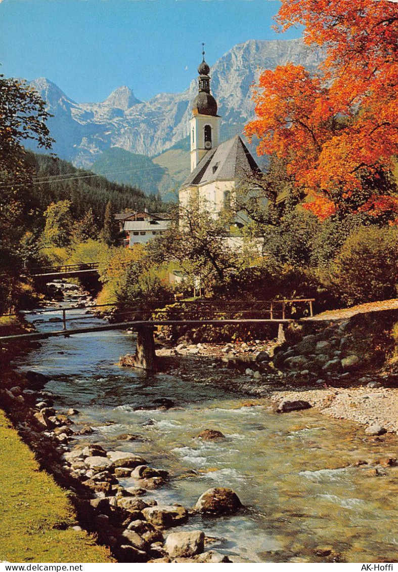 Berchtesgaden - Ramsauer Kircherl Mit Reiteralpe 2287 M - Berchtesgaden