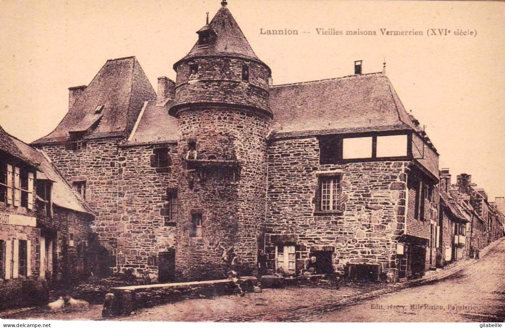 22 - Cotes D Armor -  LANNION - Vieille Maison Vermerien - Lannion