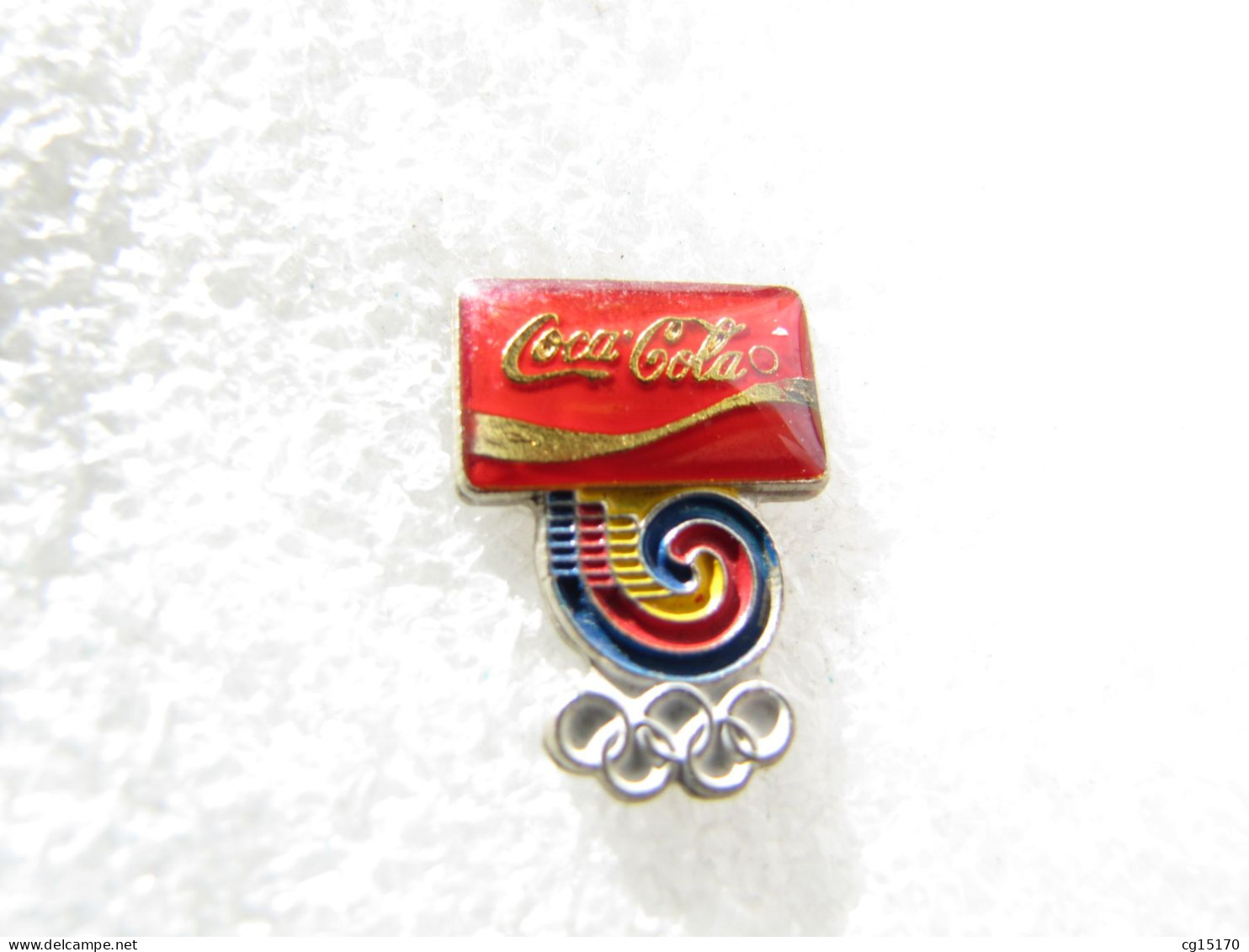 PIN'S    COCA COLA  JEUX OLYMPIQUES  SÉOUL  1988 - Coca-Cola