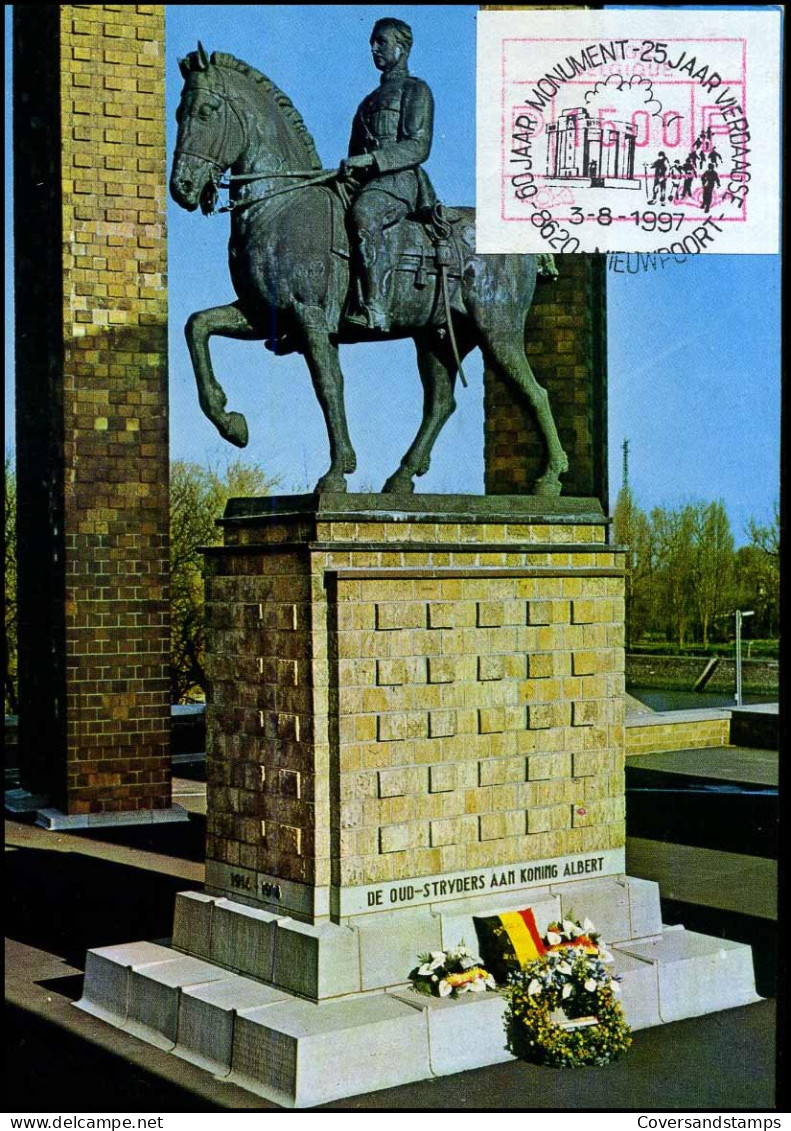 60 Jaar Monument - 25 Jaar Vierdaagse, Nieuwpoort - Documents Commémoratifs