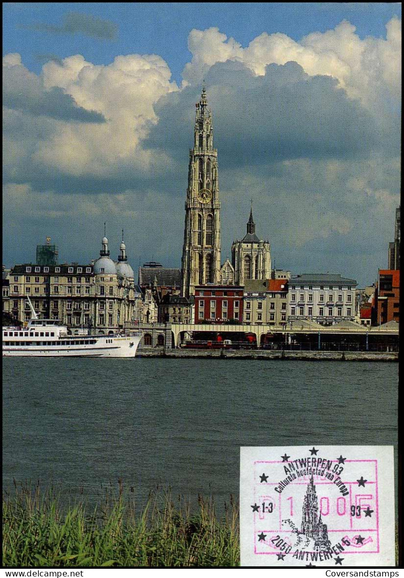 Antwerpen 93, Culturele Hoofdstad Van Europa, Antwerpen - Commemorative Documents