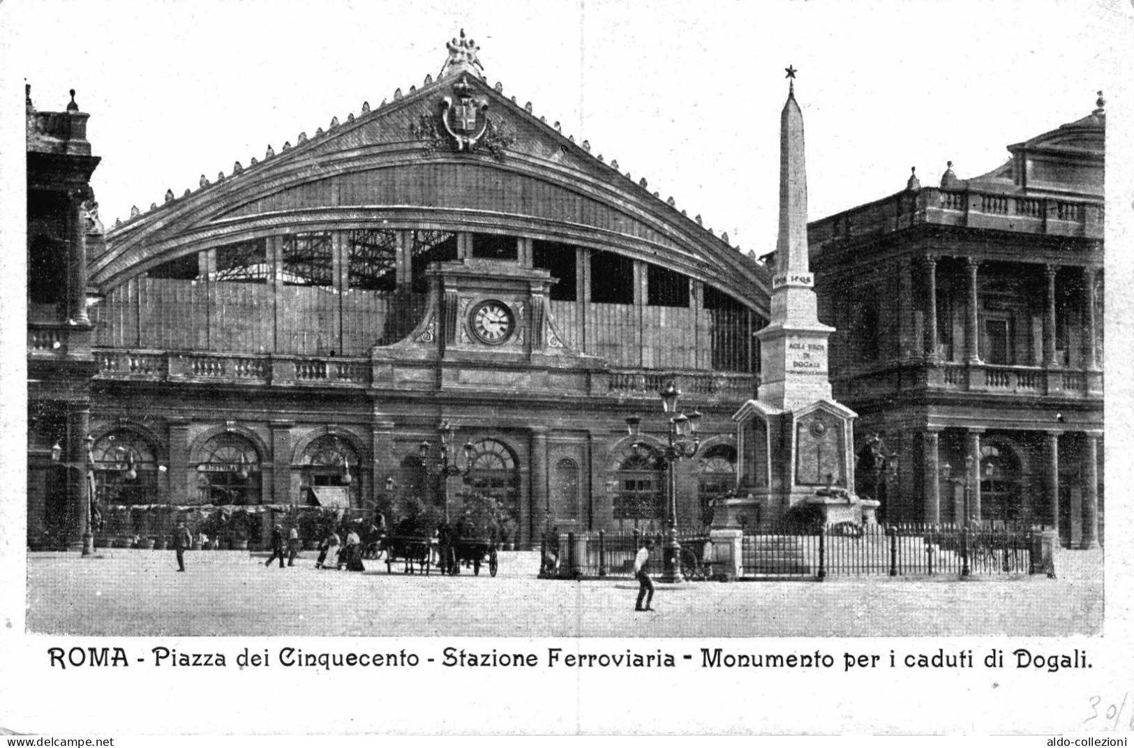 Roma  Stazione Termini Piazza Dei Cinquecento FP V544 - Autres Monuments, édifices