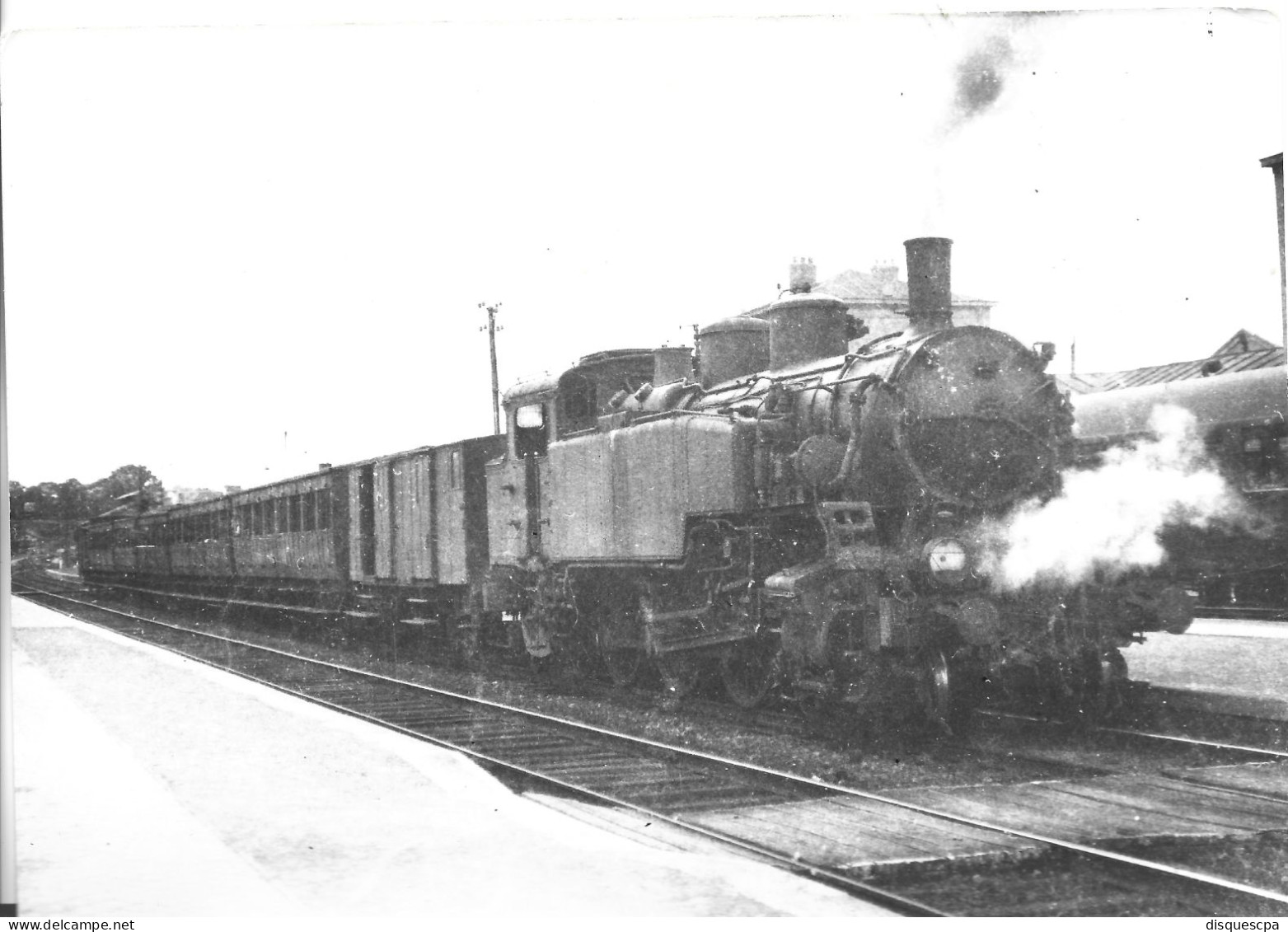 PHOTO Chemin De Fer  Locomotive A Vapeur - Ohne Zuordnung