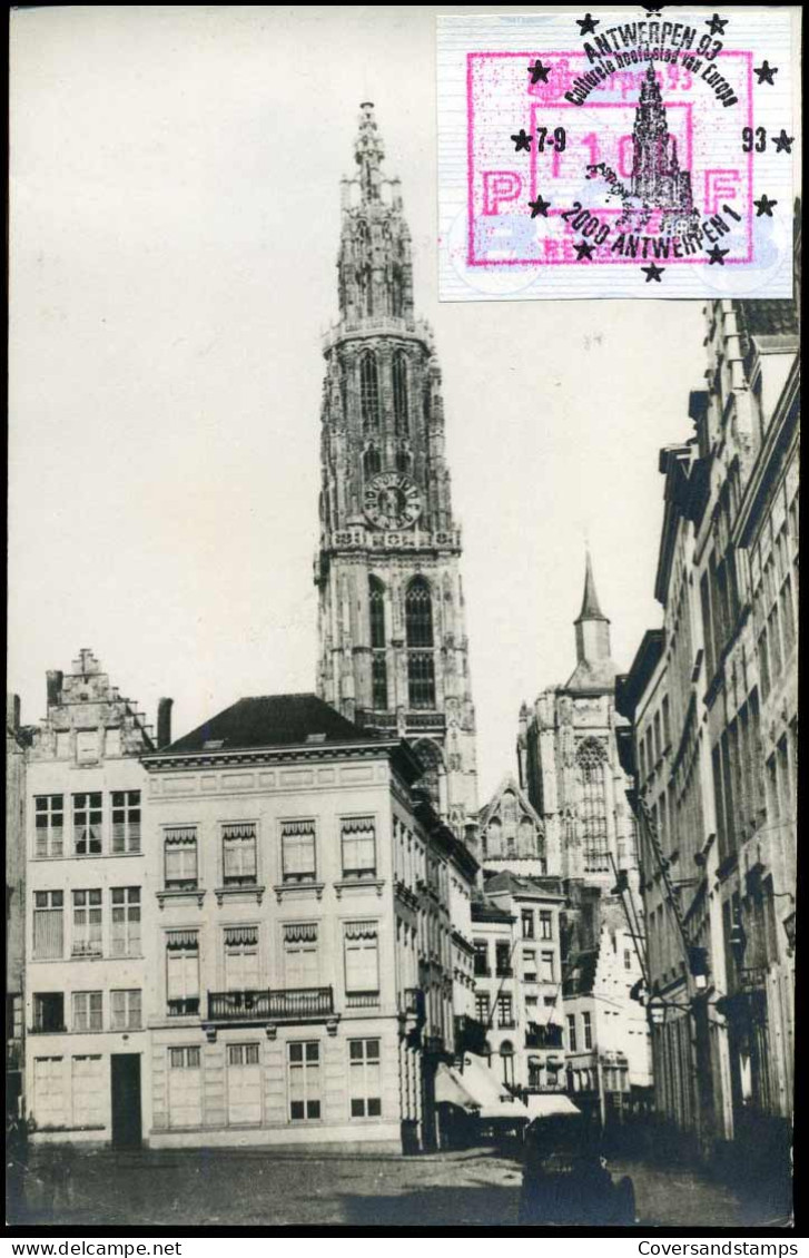 Antwerpen 93, Culturele Hoofdstad Van Europa, Antwerpen - Herdenkingsdocumenten