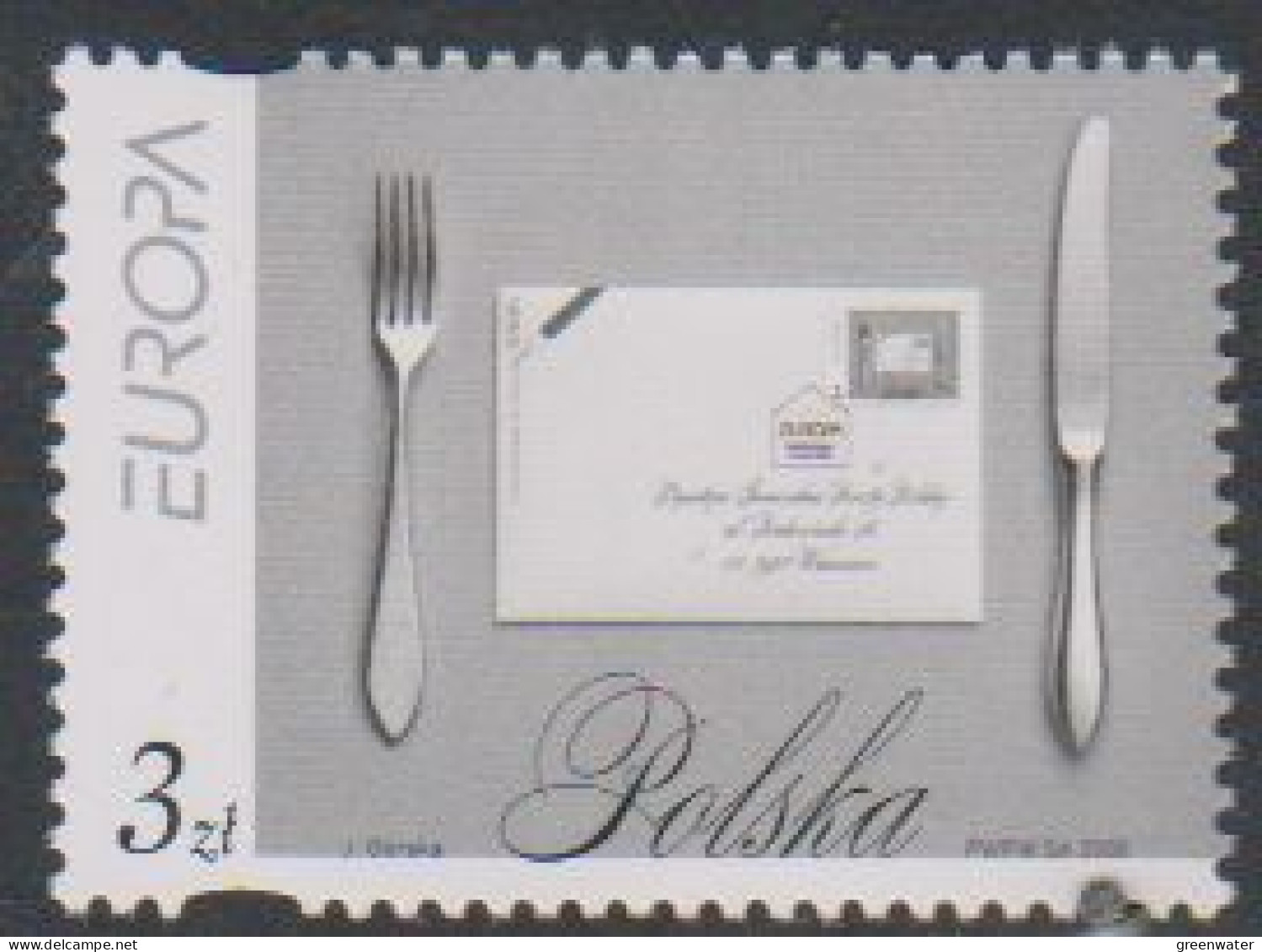 Europa Cept 2008 Poland 1v  ** Mnh (59521) - 2008