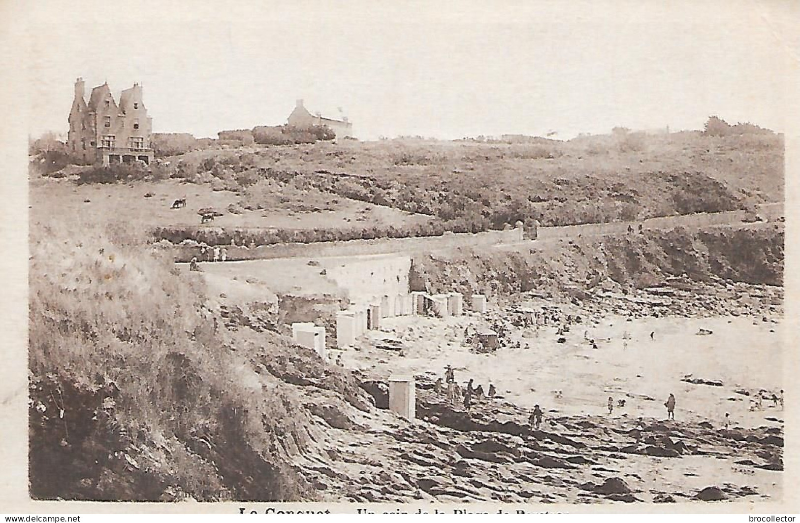 LE CONQUET ( 29 ) - Un Coin De La Plage De Porstrez - Le Conquet