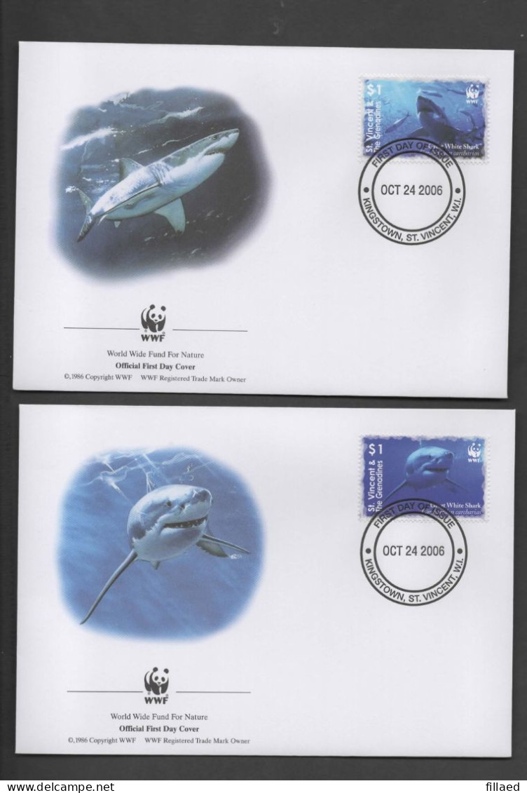 FDC WWF: Kingstown, WT. Vincent, W.I. 24-10-2006 - FDC