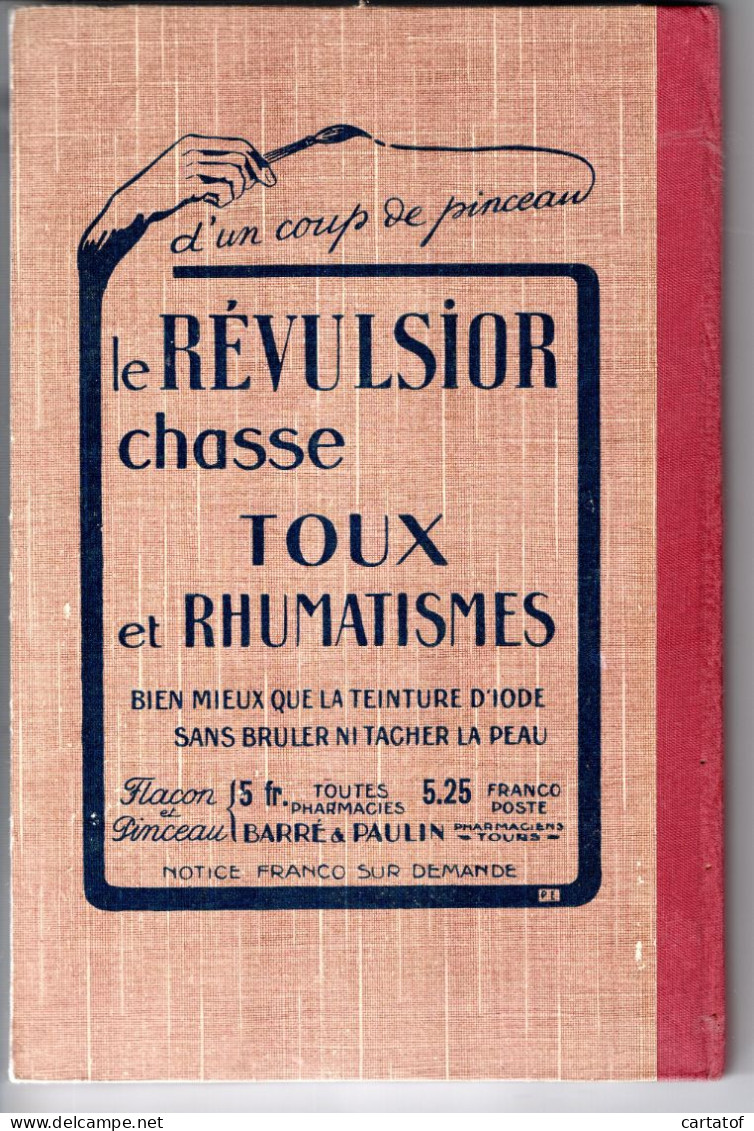 AGENDA 1932 Offert Par La PHARMACIE TAILLEFER G. De BRUX à CARCASSONNE . BIERE Imprimeur à BORDEAUX - Autres & Non Classés