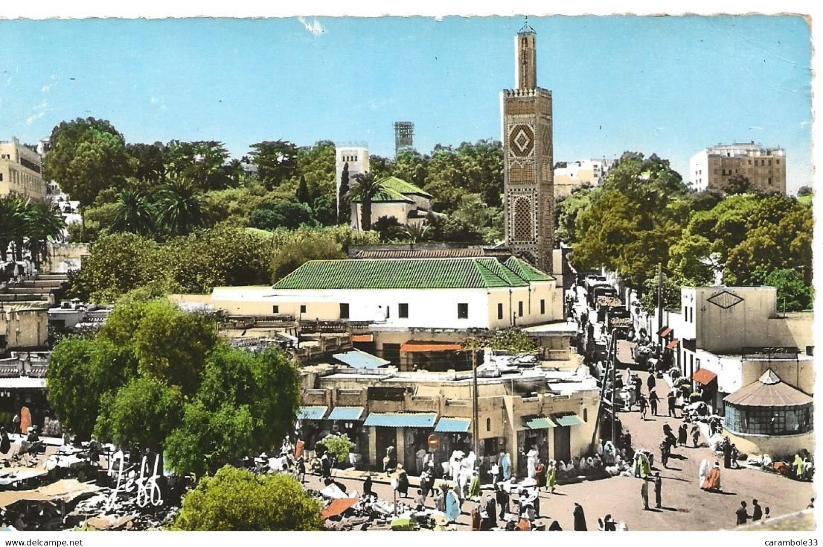 CPA   AFRIQUE  Maroc  TANGER   La Place Du Grand Socco    Non  Circulée  (1382) - Tanger