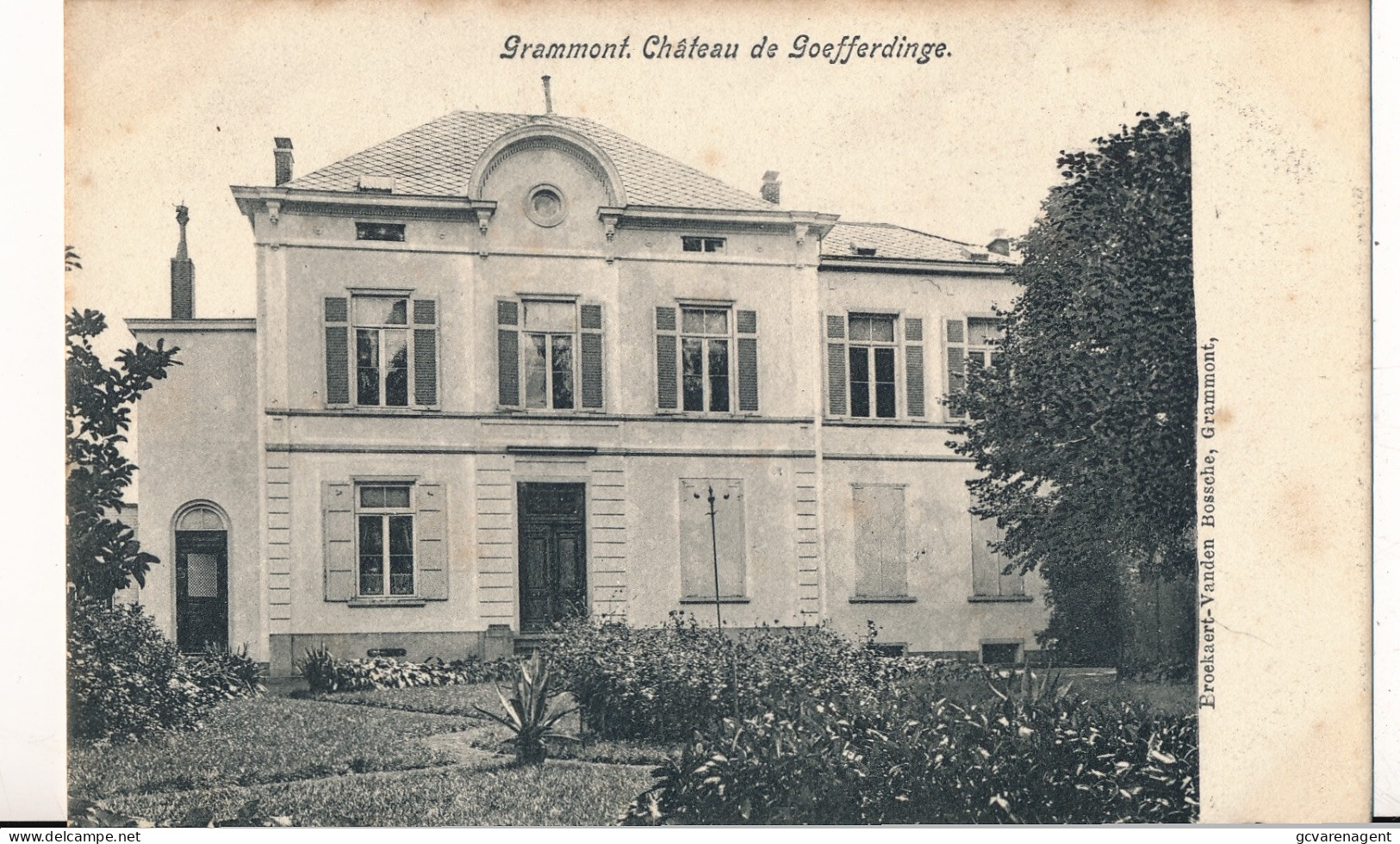 GRAMMONT   CHATEAU DE GOEFFERDINGE           VOIR IMAGES - Geraardsbergen