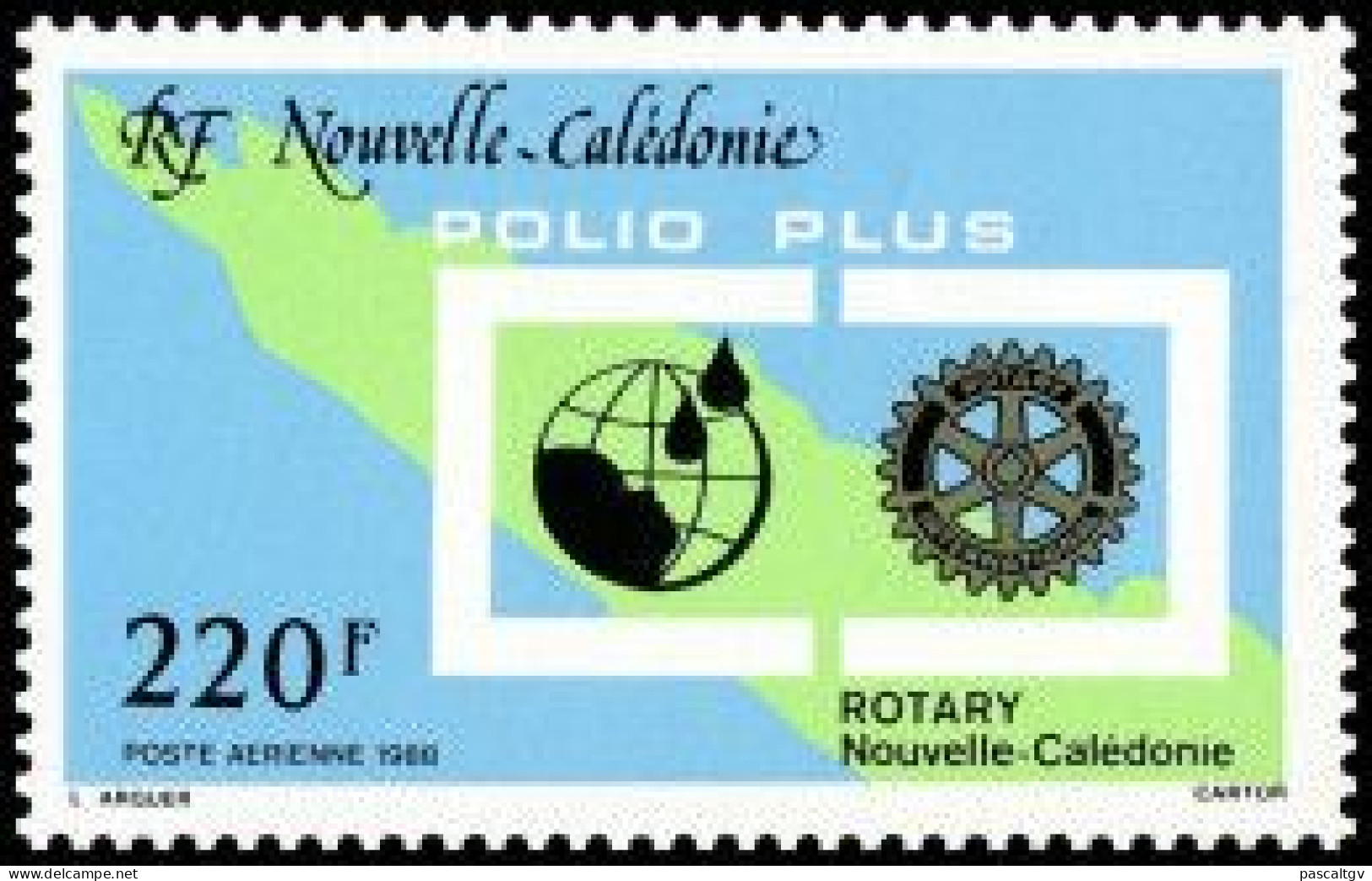 Nouvelle Calédonie - 1988 - PA N° 260  ** - Ongebruikt