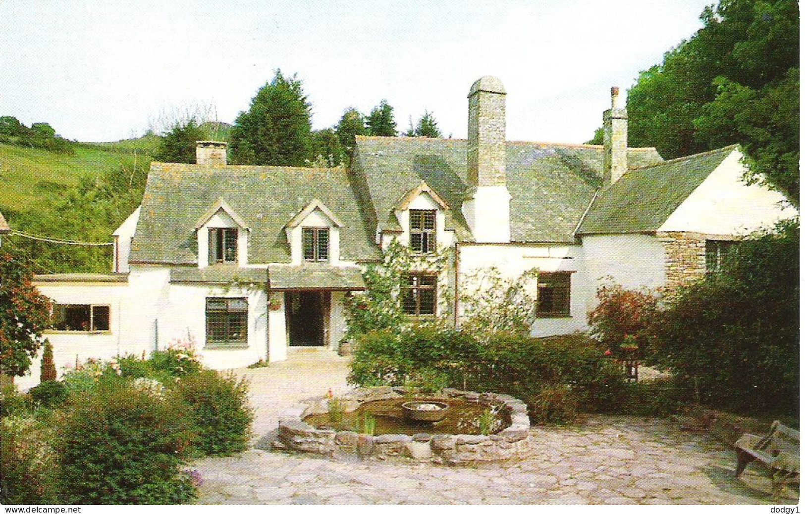 CHAMBERCOMBE MANOR, ILFRACOMBE, DEVON. Circa 1984 USED POSTCARD M6 - Ilfracombe