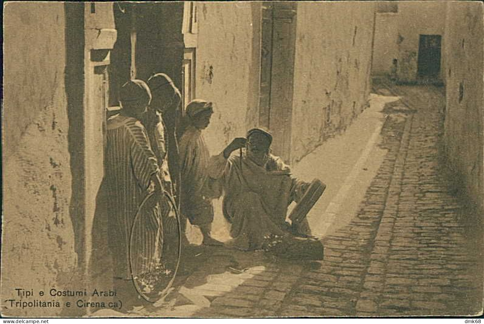 LIBIA / LIBYA - TIPI E COSTUMI ARABI - TRIPOLITANIA E CIRENAICA - ED. RAGOZINO - 1910s (12458) - Libyen