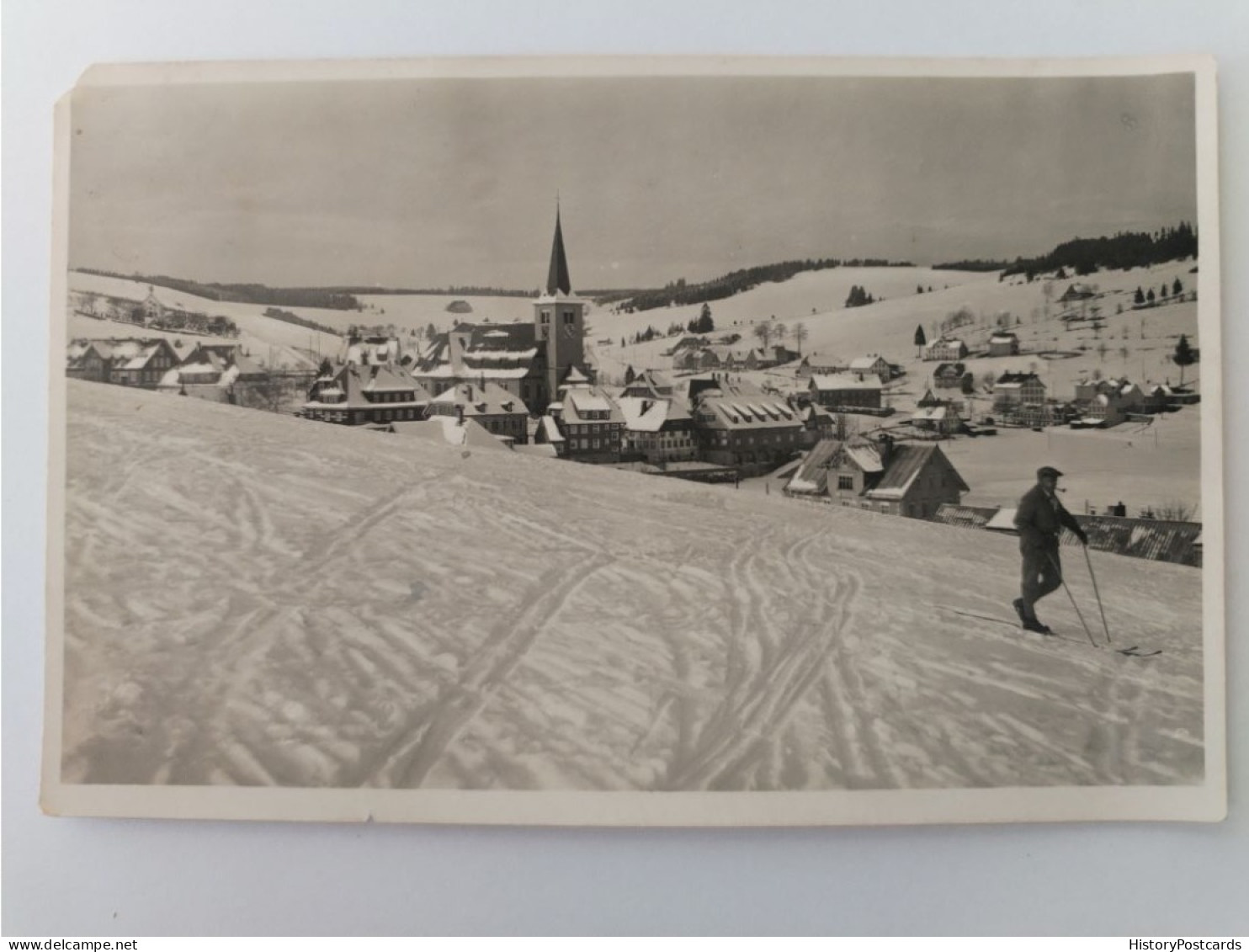 Schonach Im Badischen Schwarzwald, Gesamtansicht Im Winter, 1930 - Triberg