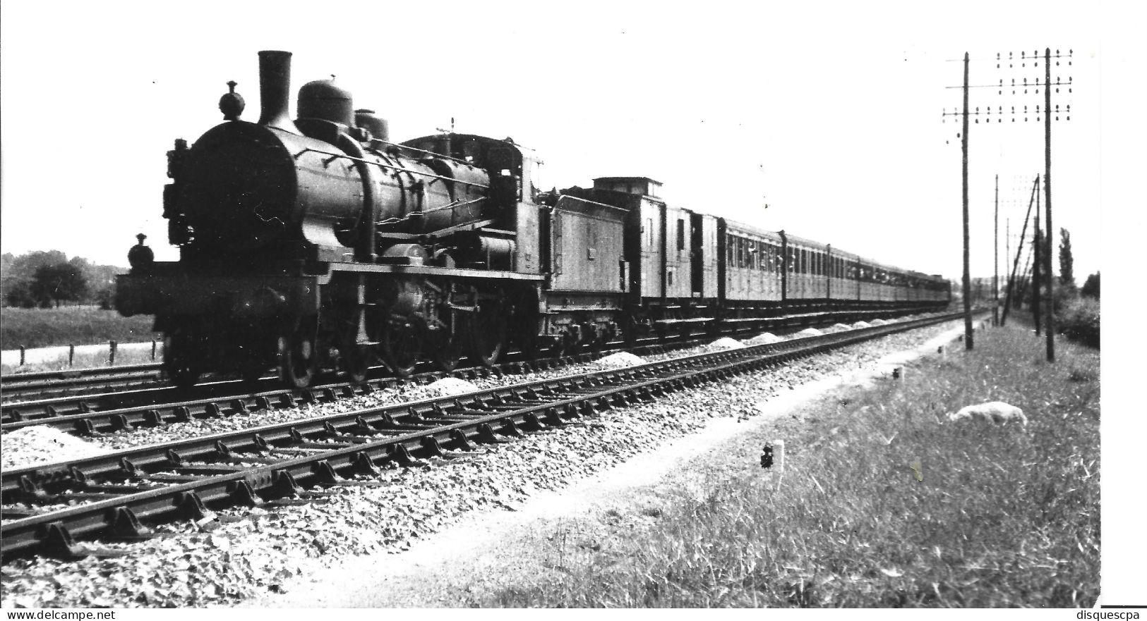 PHOTO Chemin De Fer  Locomotive A Vapeur - Non Classés