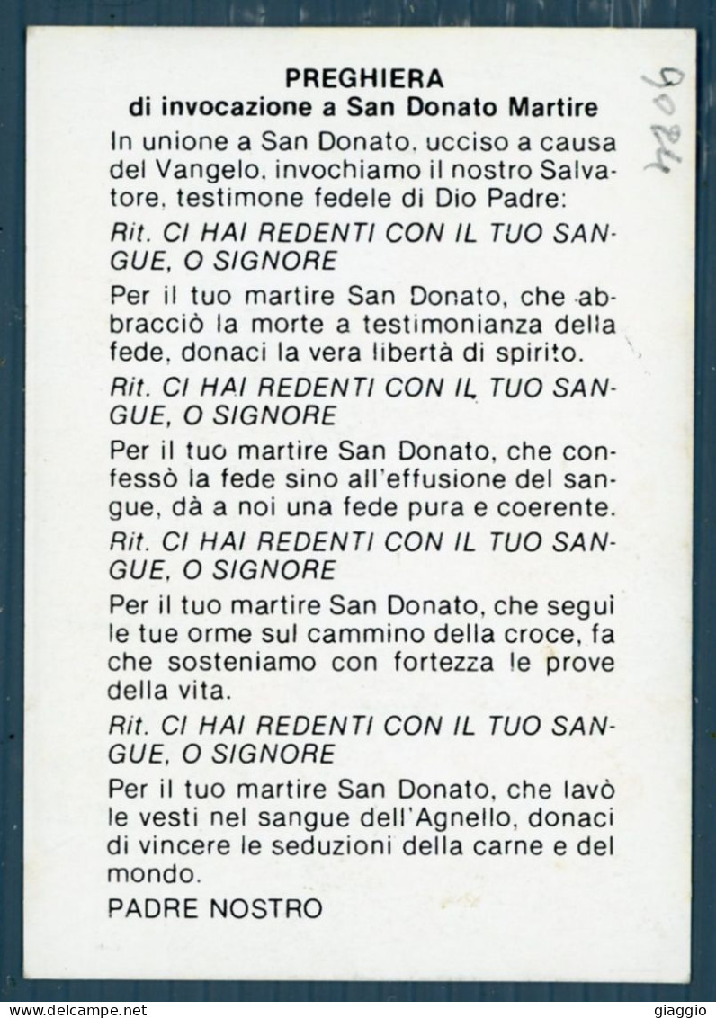 °°° Santino N. 9024 - S. Donato °°° - Religion & Esotérisme