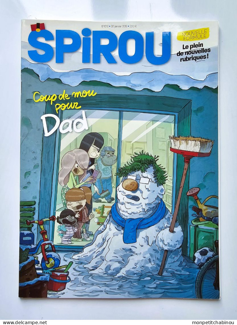 SPIROU Magazine N°4216 (30 Janvier 2019) - Spirou Magazine