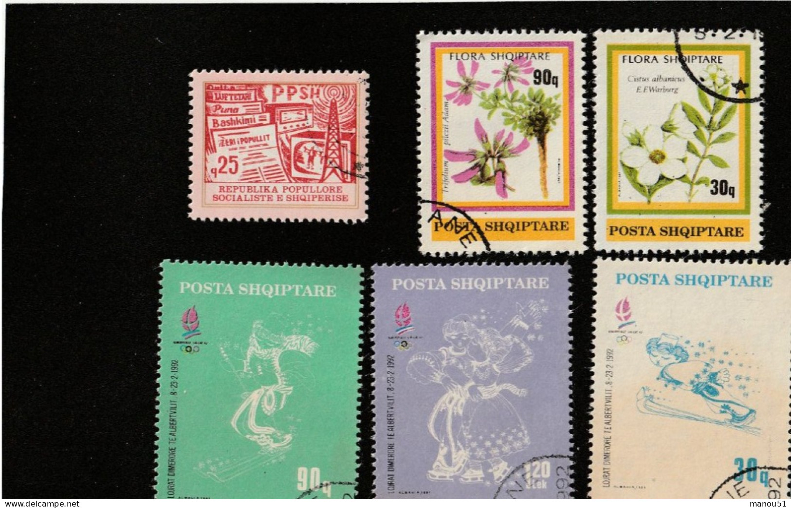 ALBANIE - Lot De 16 Timbres - Albania