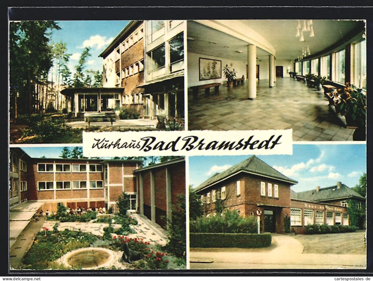 AK Bad Bramstedt, Vier Ansichten Vom Kurhaus  - Bad Bramstedt