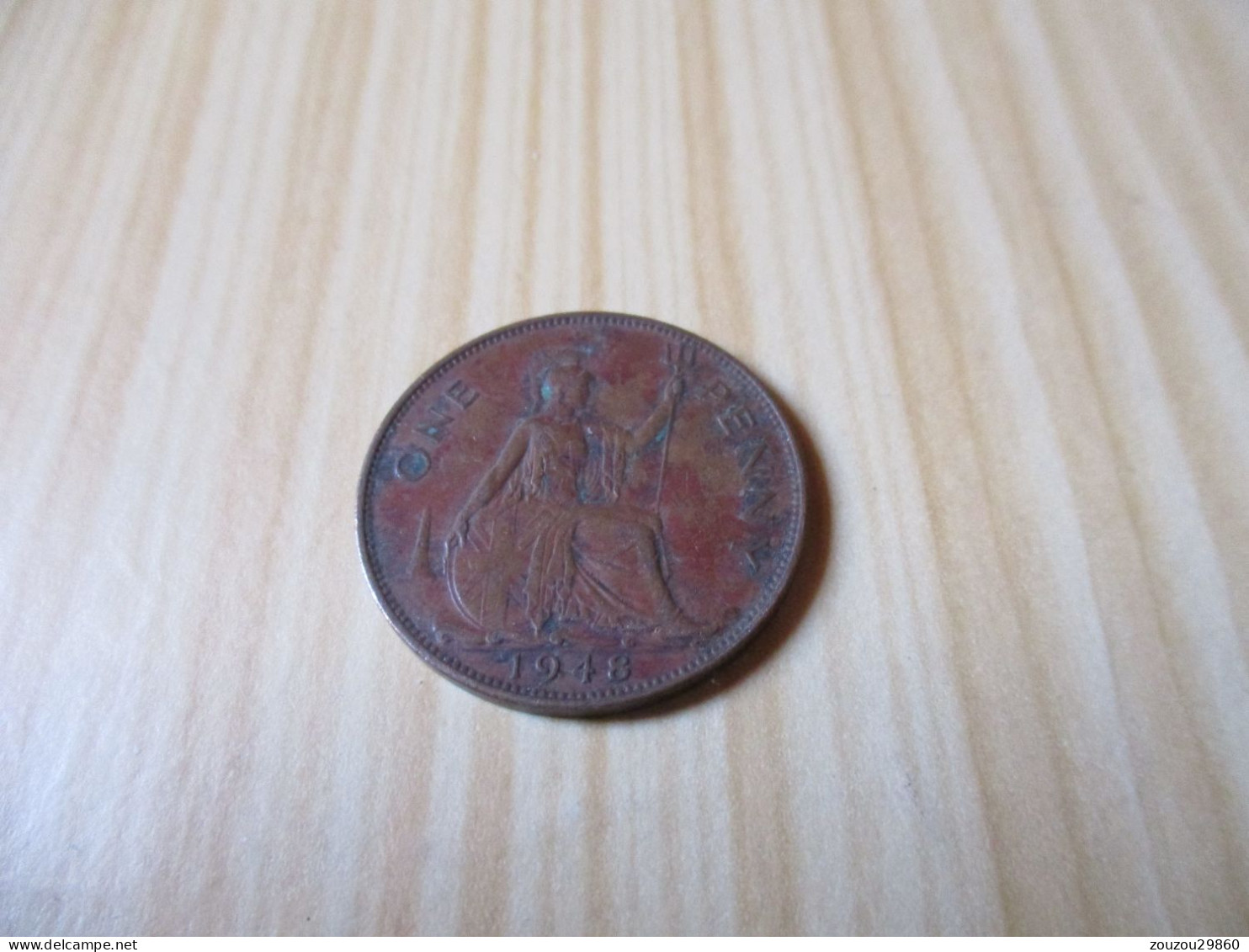 Grande-Bretagne - One Penny George VI 1948.N°117. - D. 1 Penny