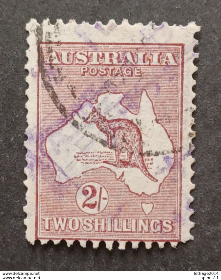 AUSTRALIA 1915 KANGOROO WMK 10 SCOTT N 53 - Usati