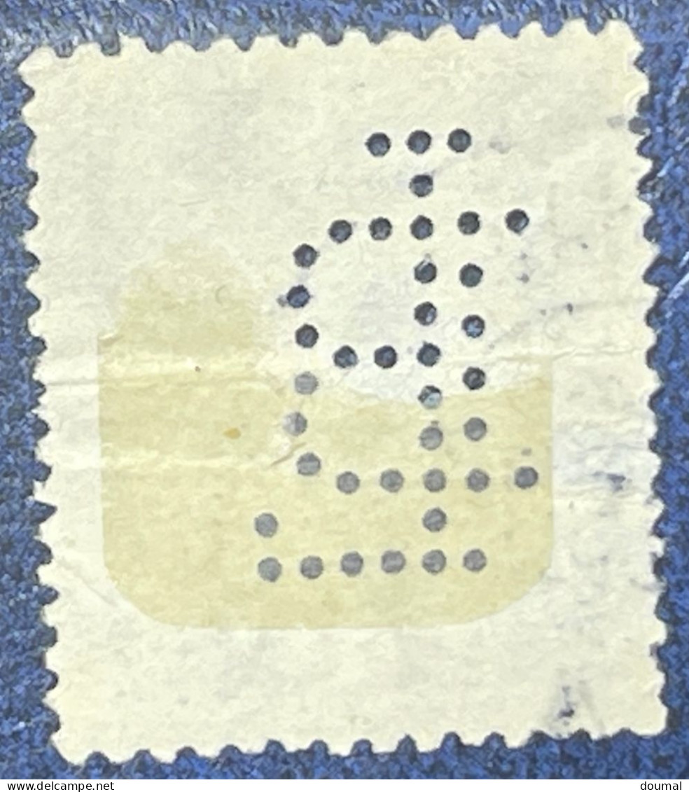 Danemark - 1921-30 - Y & T N° 143 - O. With Perfin - Oblitérés