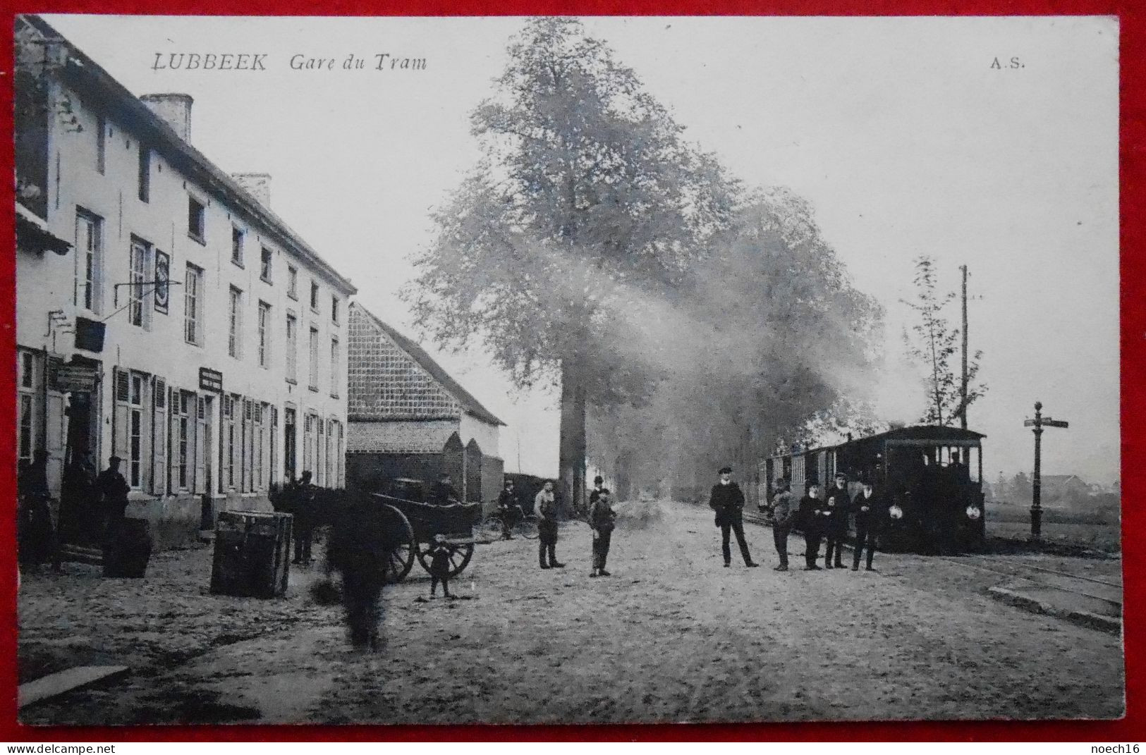 CPA Lubbeek, Gare Du Tram - Lubbeek