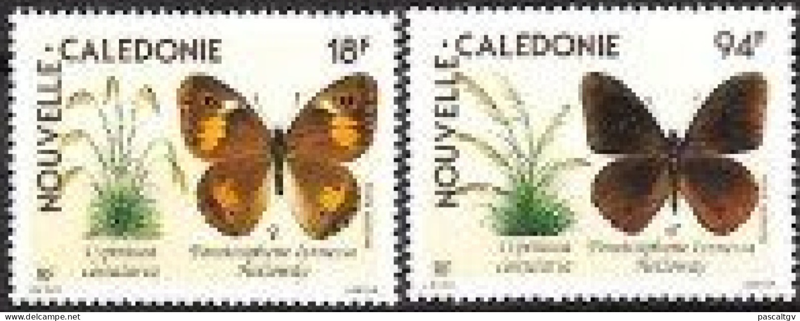 Nouvelle Calédonie - 1990 - PA Paire N° 265/266  ** - Neufs