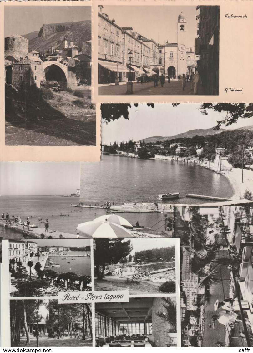 Lot Mit 133 Ansichtskarten Ehemaliges Jugoslawien Querbeet - 100 - 499 Cartes